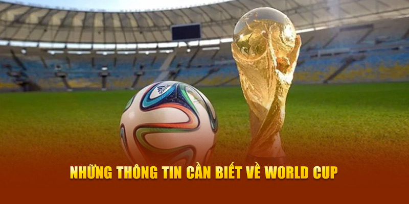 Những thông tin cần biết về World Cup